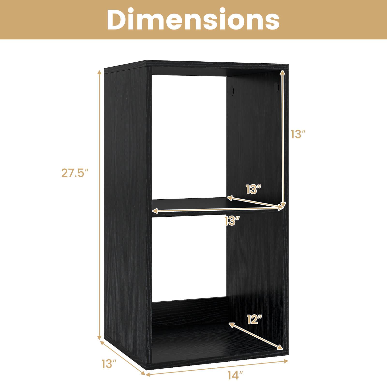 Dimensions: 13" x 27.5" x 13" x 13" x 12" x 13" x 14"