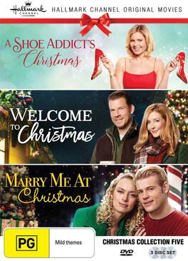 Hallmark Christmas Collection 5: A Shoe Addict's Christmas / WelcomeTo Christmas / Marry Me At - DVD