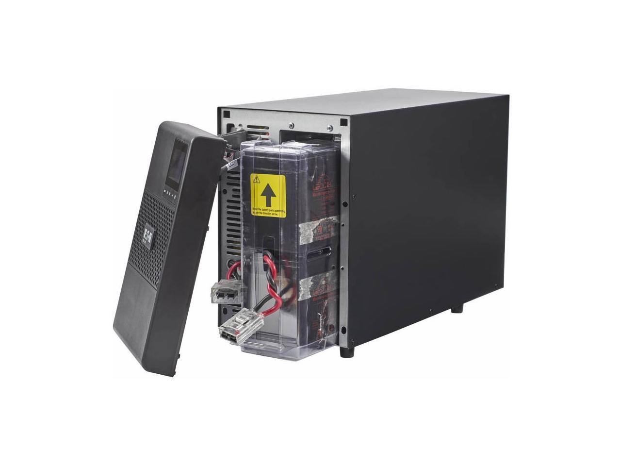 Alt View 2. Eaton - 1000 VA Eaton 9SX 208V Tower UPS - Black.