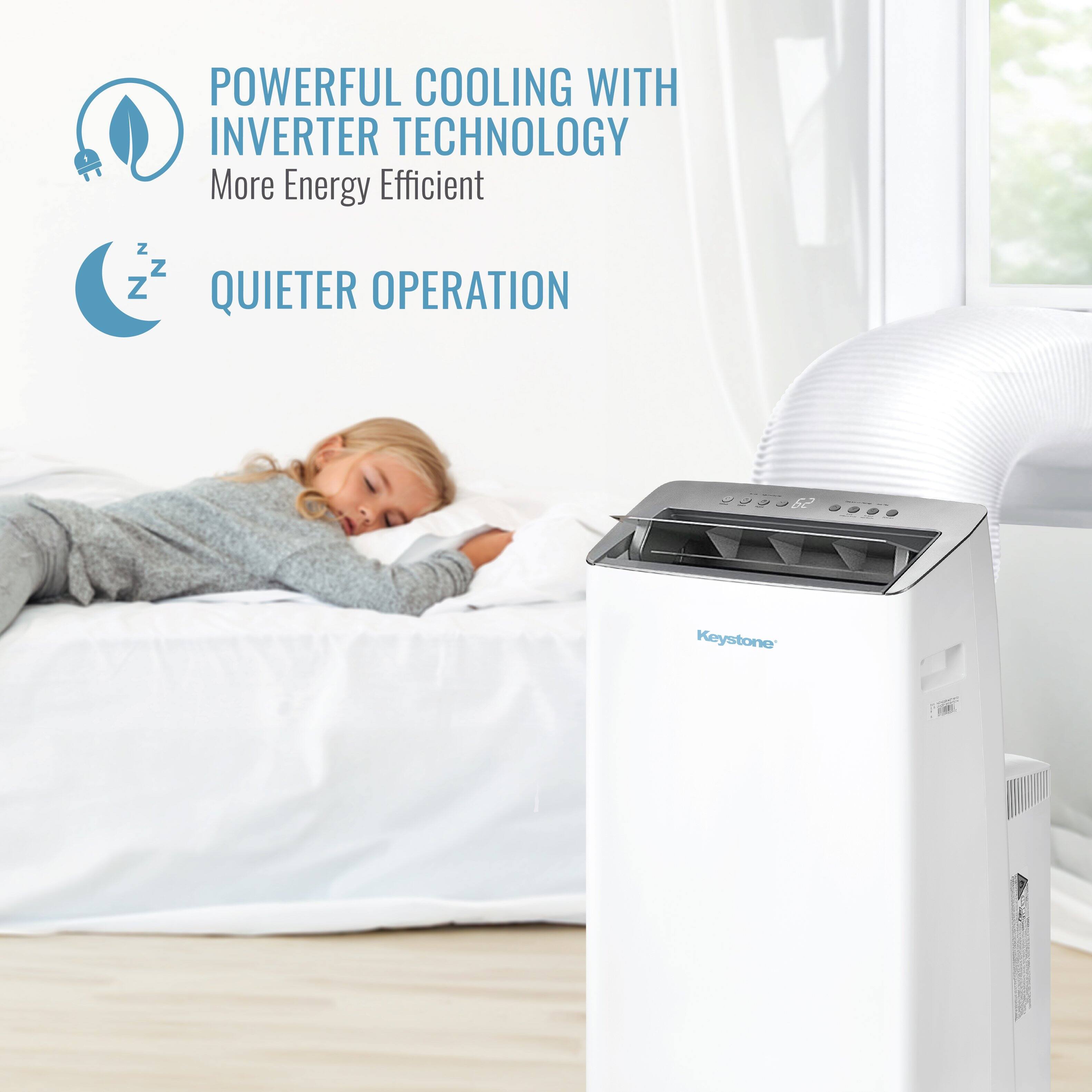 POWERFUL COOLING WITH INVERTER TECHNOLOGY  
More Energy Efficient  
QUIETER OPERATION  

Keystone