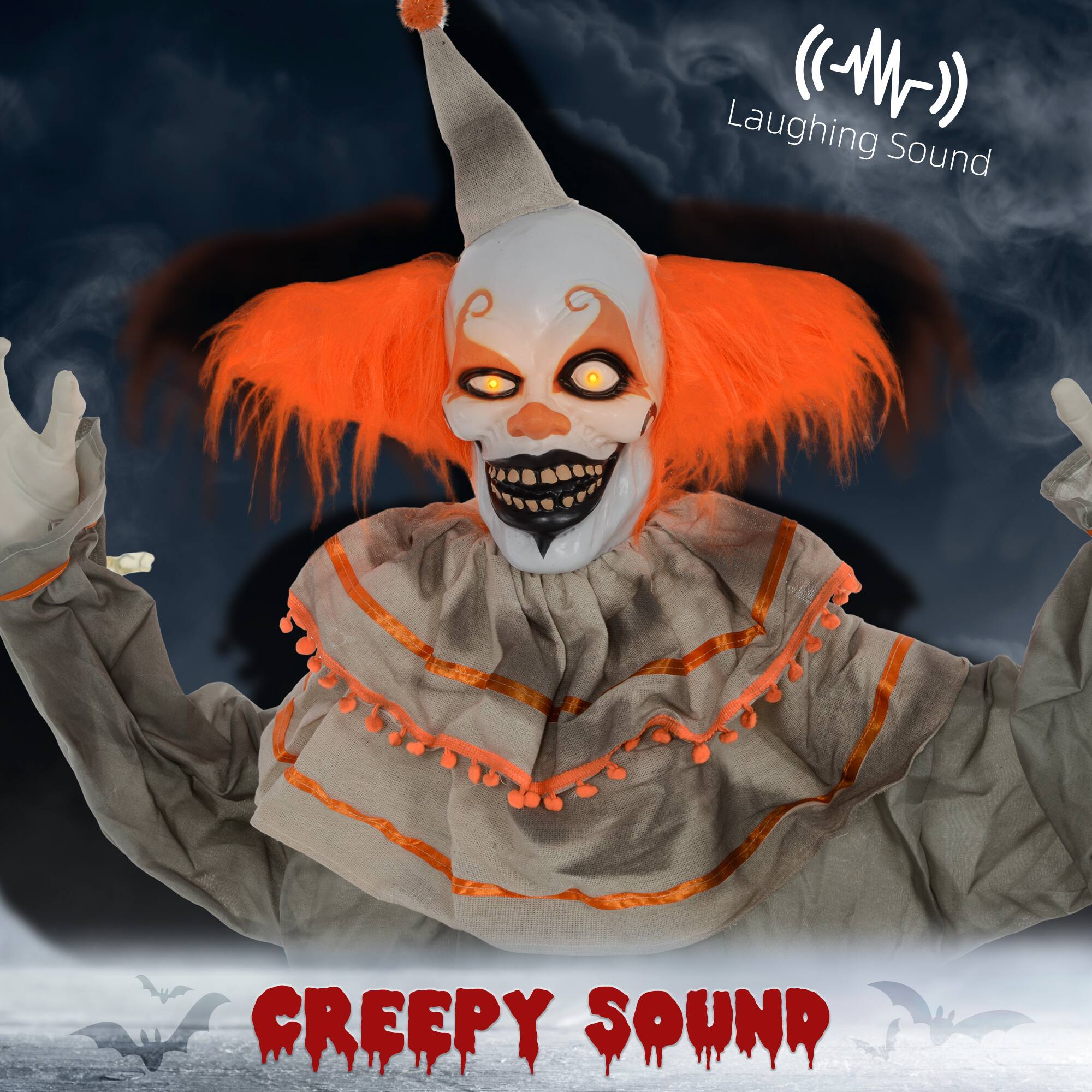 Laughing (M-)) Sound

CREEPY SOUND