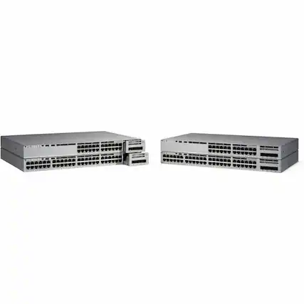 Front. Cisco Consumer Products - Cisco Meraki Catalyst C9200L-24T-4X-M Ethernet Switch - 24 Ports - Manageable - Gigabit Ethernet, 10 Gigabit Ethernet - Unknown.