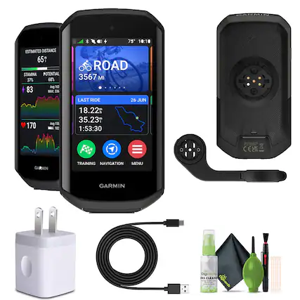 GARMIN ESTIMATED DISTANCE 651
STAMINA POTENTIAL 37% 68%
Avg 163 MAX 336
ROAD 3567 MI
LAST RIDE 26 JUN 18.22 MI 35.23 MPH 1:53:30
GARMIN TRAINING NAVIGATION MENU
GARMIN Diggerds INS CLEANER