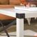 Alt View 14. Walker Edison - Rustic Farmhouse Wood Coffee Table - Stone Gray.