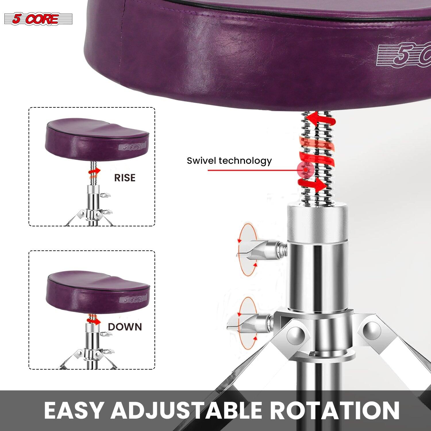 5 CORE

Swivel technology

RISE

DOWN

EASY ADJUSTABLE ROTATION