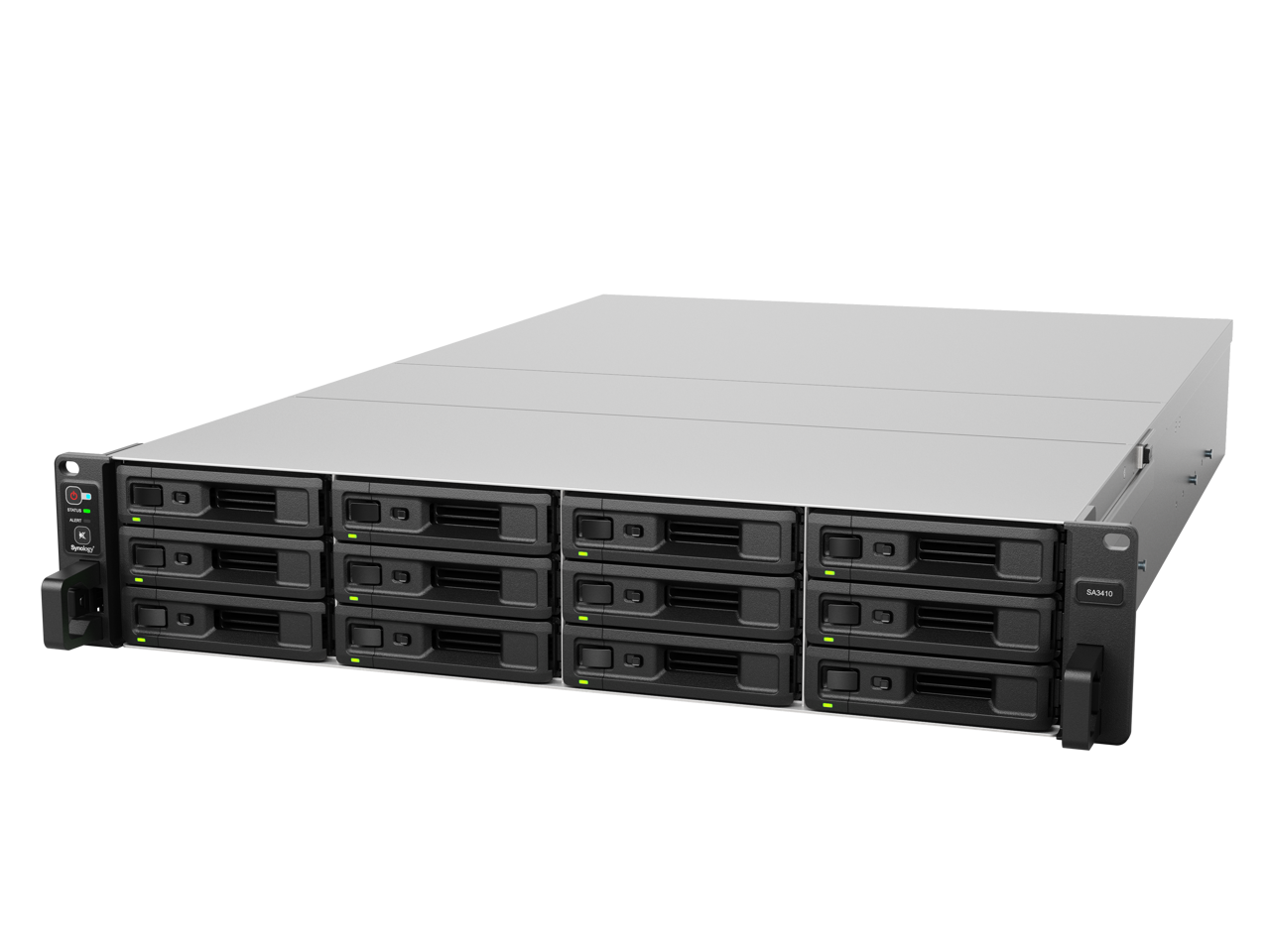 Alt View 7. Synology - Synology 12-Bay Rackmount NAS SA3410 (Diskless) - Unknown.