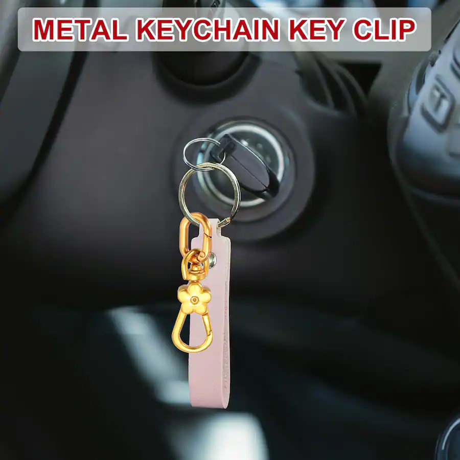 Unique Bargains 2pcs Metal Keychain Clip Swivel Lobster Claw Clasp ...