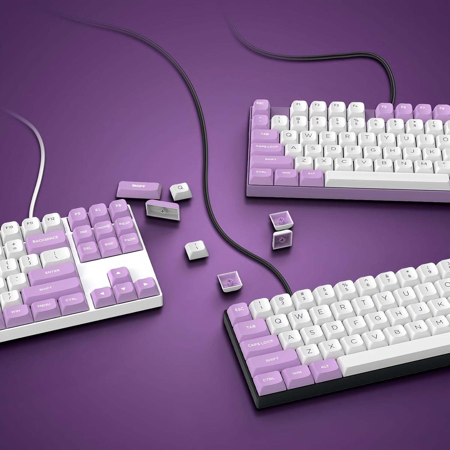 ESC F1 F2 F3 F4 F5 F6 F7 F8 F9 F10 F11 F12

TAB Q W E R T Y U I O P

CAPS LOCK A S D F G H J K L ; '

SHIFT Z X C V B N M , . /

CTRL WIN ALT

BACKSPACE

INS HOME END PGDN PGUP

DEL

ENTER

SHIFT

CTRL

WIN

MENU

CAPS LOCK

ALT

CTRL

WIN

MENU

CAPS LOCK

ALT

CTRL

WIN

MENU