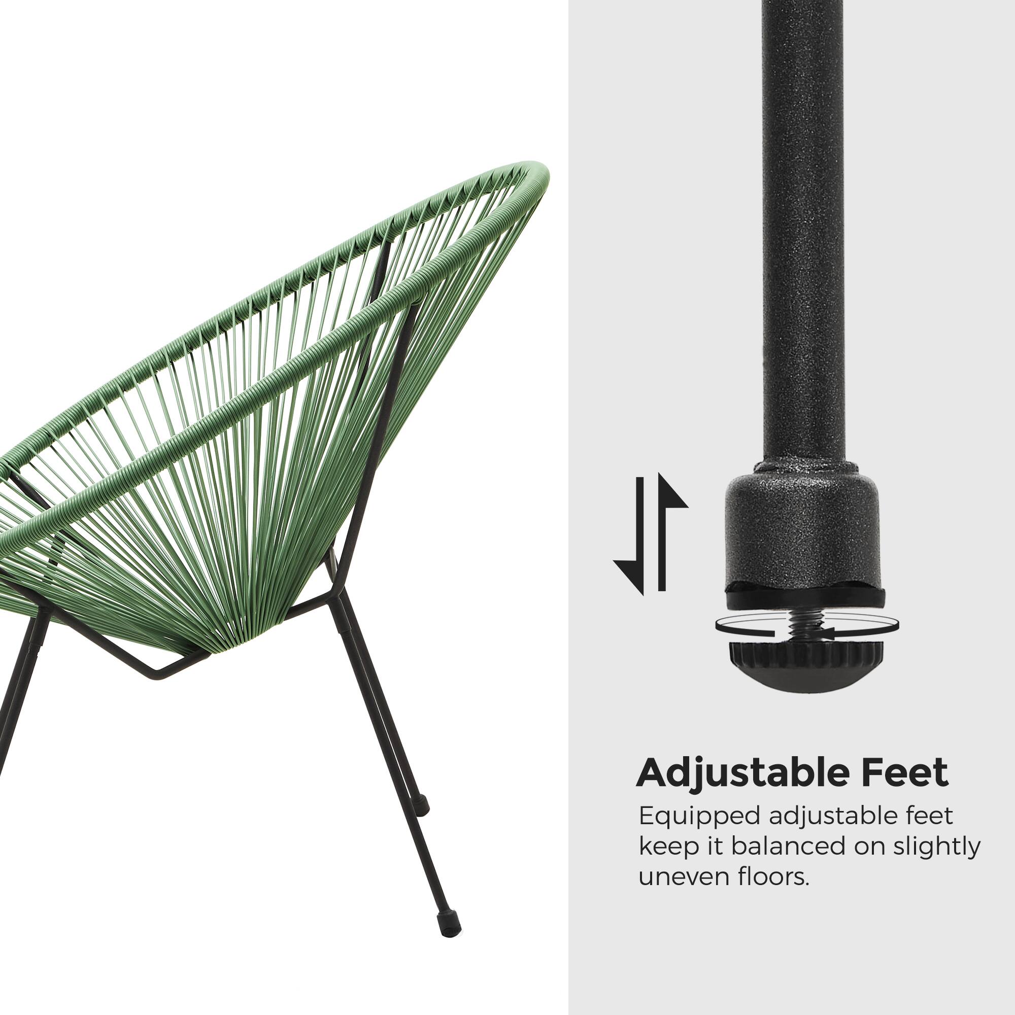 Adjustable Feet

Equipped adjustable feet keep it balanced on slightly uneven floors.