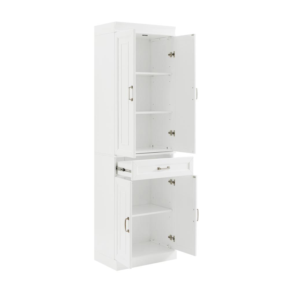 Alt View 10. Crosley Furniture - Stanton Kitchen Storage Pantry Cabinet - White.