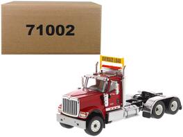 International HX520 Day Cab Tandem Tractor 1/50 Diecast Model by Diecast Masters - Red