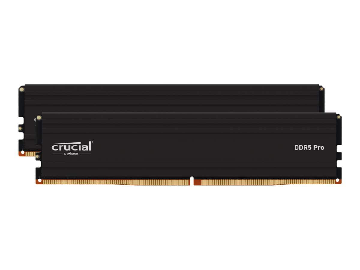Crucial - 48GB (2 x 24GB) DDR5 SDRAM Memory Kit - Black