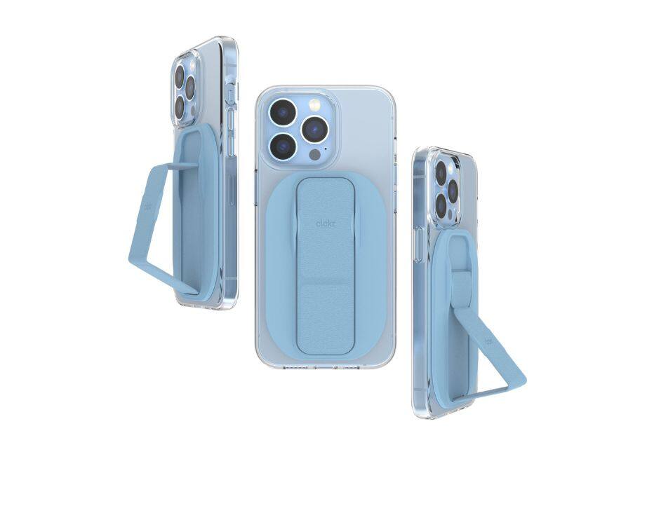 CLCKR - Stand & Grip For Magsafe Phone Grip | Color: - Blue