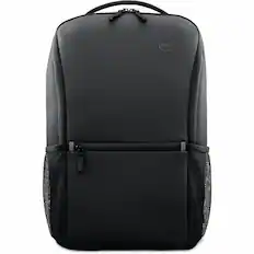 Front. Dell - Dell EcoLoop Essential Carrying Case (Backpack) for 14" to 16" Notebook, Gear, Document, Accessories - Black - Impact - Black.