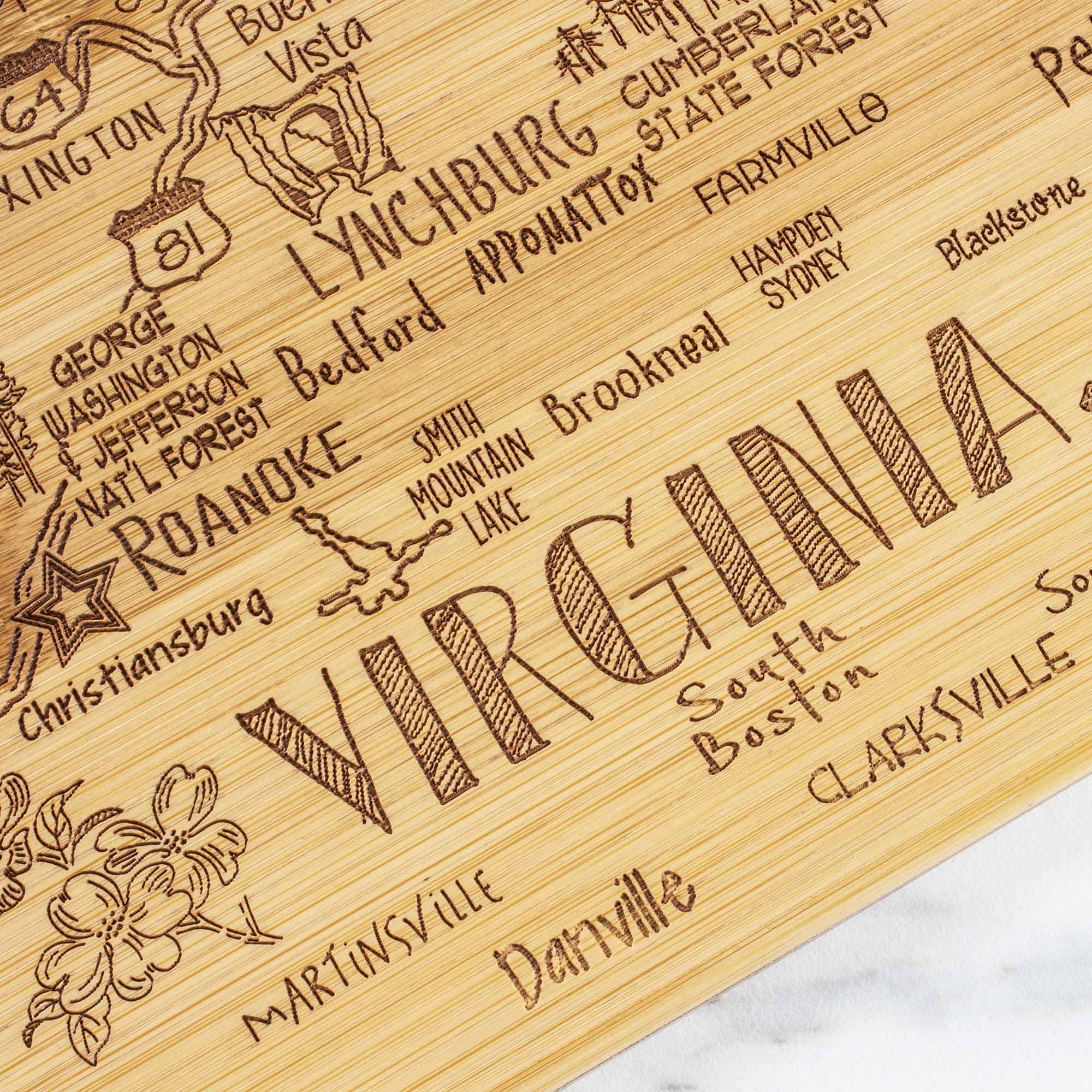 1. BUSK Vista
2. CUMBERLAND FOREST
3. 64 STATE
4. PEKINGTON
5. LYNCHBURG
6. FARMVILLE
7. Blackstone
8. APPOMATTOX
9. HAMPDEN SYDNEY
10. GEORGE
11. Bedford
12. Brookneal
13. JEFFERSON FOREST
14. SMITH MOUNTAIN LAKE
15. ROANOKE
16. MOUNTAIN
17. Christiansburg
18. VIRGINIA
19. South
20. CLARKSVILLE
21. MARTINSVILLE
22. Danville

VIRGINIA

LYNCHBURG
APPOMATTOX
Bedford
Brookneal
HAMPDEN SYDNEY
Blackstone
FARMVILLE
CUMBERLAND FOREST
64 STATE
PEKINGTON
81
WASHINGTON
JEFFERSON FOREST
NAT'L ROANOKE
MOUNTAIN LAKE
Christiansburg
South Boston
CLARKSVILLE
MARTINSVILLE
Danville
