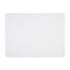 Front. Staples - Carpet Chair Mat, 36" x 48'', Flat-Pile - Clear.