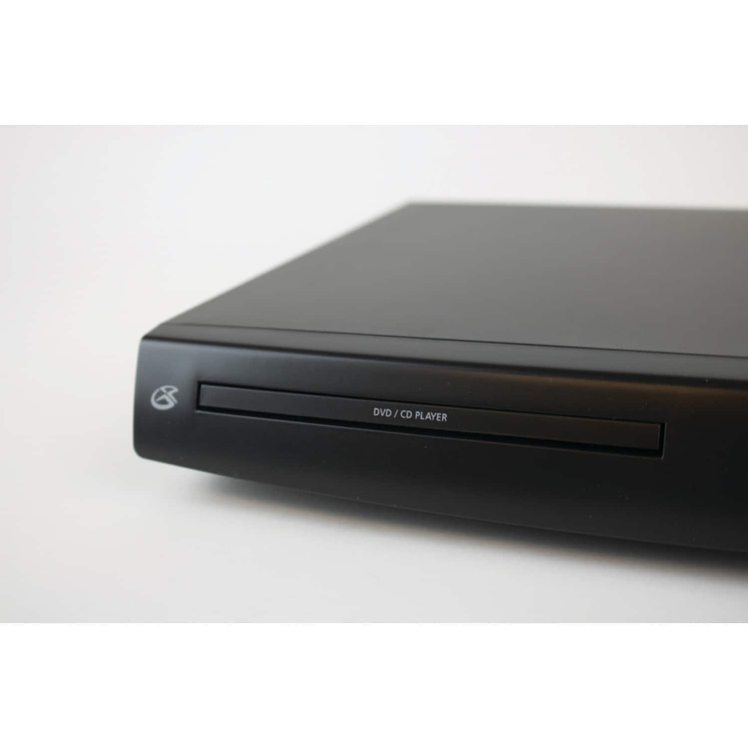 GPX 480p DVD Player for TV HD Upconversion, Progressive Scan, HDMI