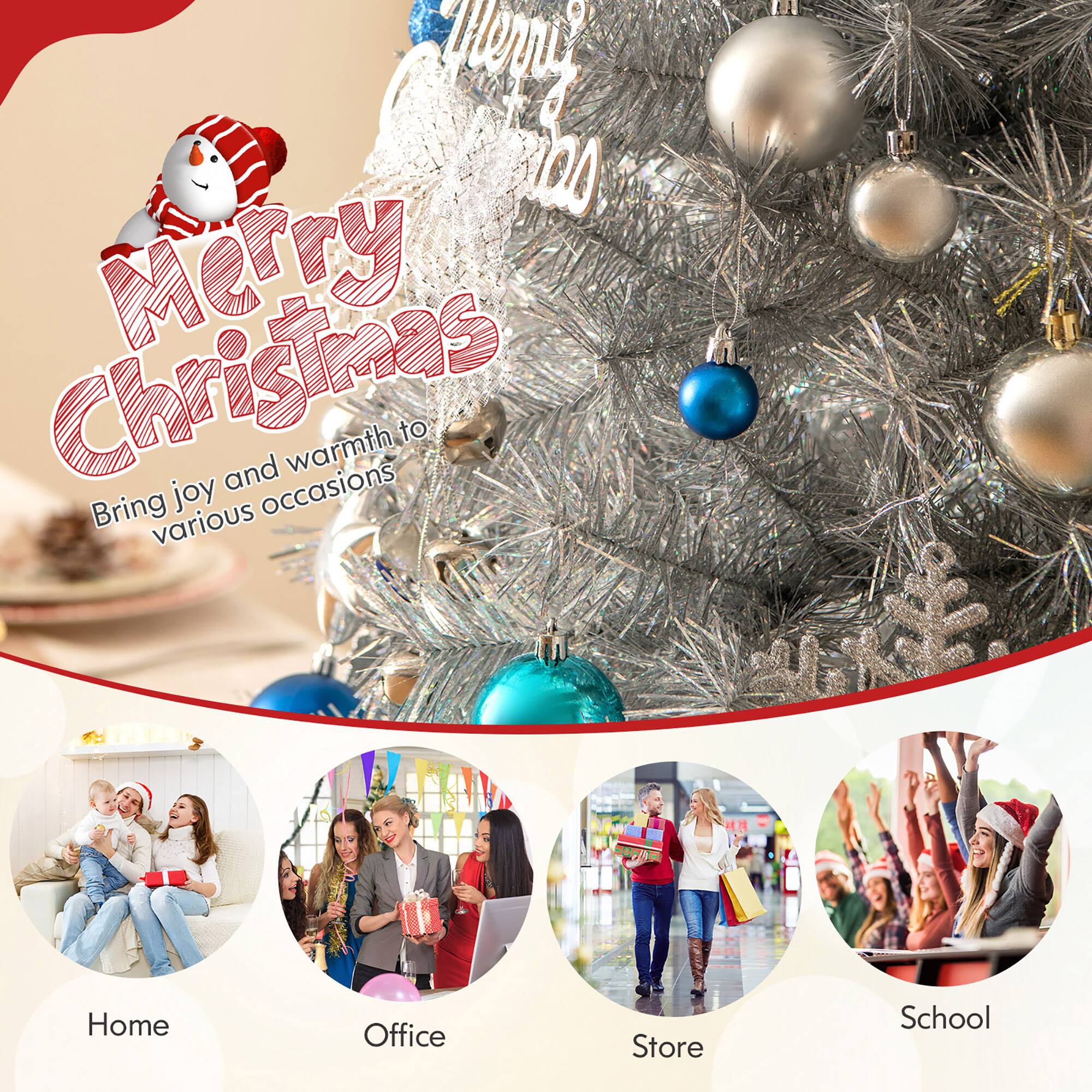 Merry Christmas  
Bring joy and warmth to various occasions

Home  
Office  
Store  
School