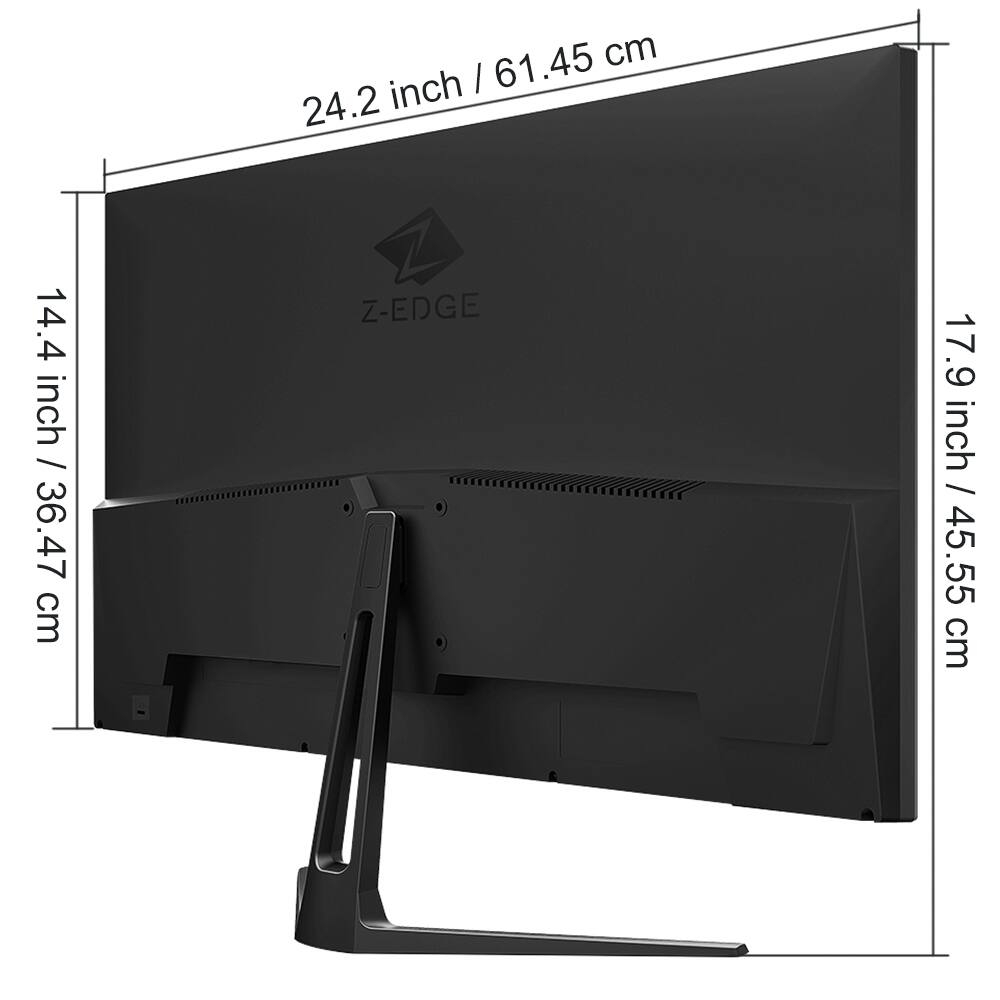 24.2 inch / 61.45 cm  
14.4 inch / 36.47 cm  
17.9 inch / 45.55 cm