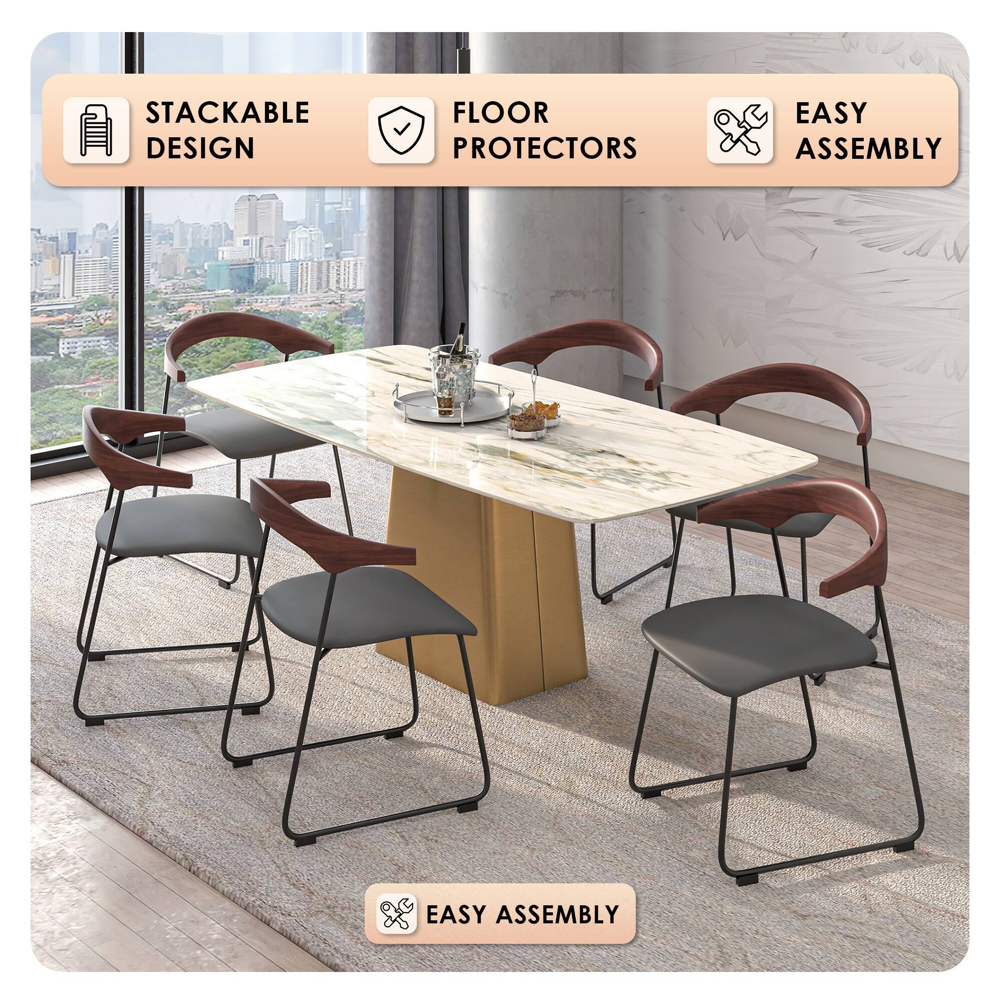 STACKABLE DESIGN  
FLOOR PROTECTORS  
EASY ASSEMBLY