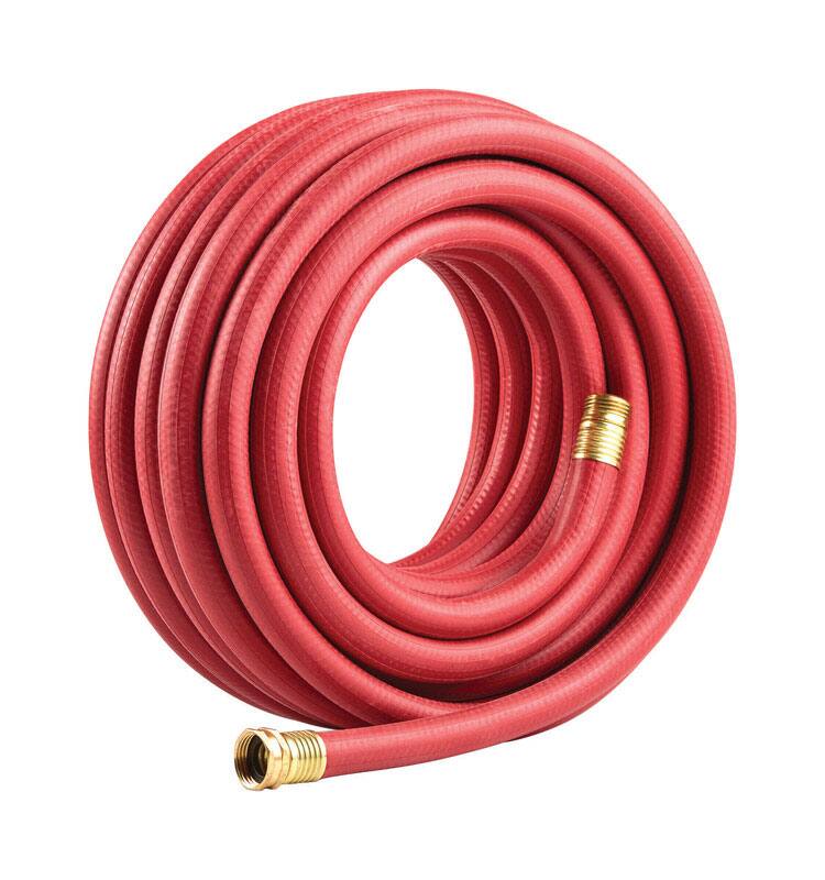 Angle. Gilmour - Gilmour 5/8 in D X 50 ft L Heavy Duty Professional Grade Garden Hose.