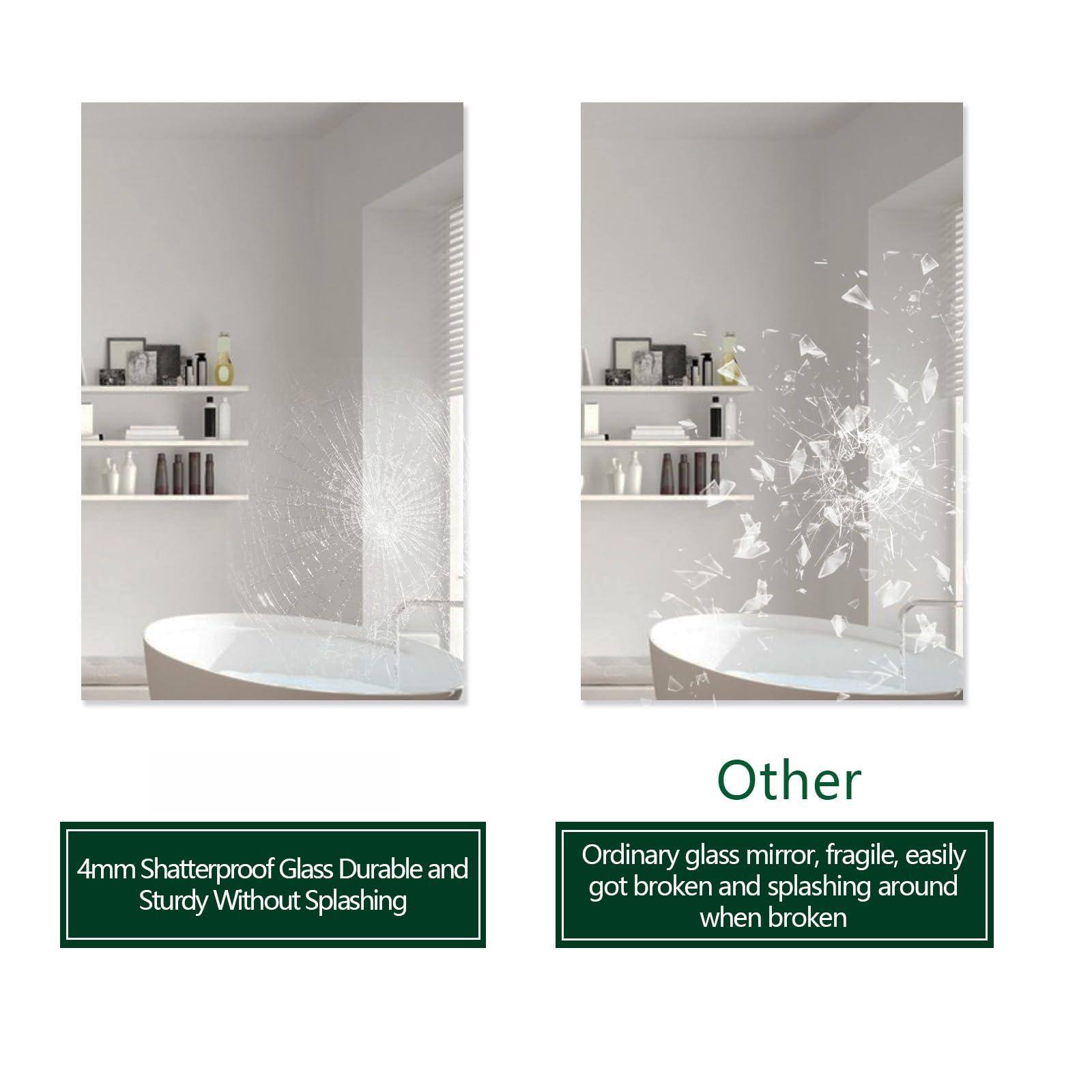 4mm Shatterproof Glass Durable and Sturdy Without Splashing

Other

Ordinary glass mirror, fragile, easily got broken and splashing around when broken