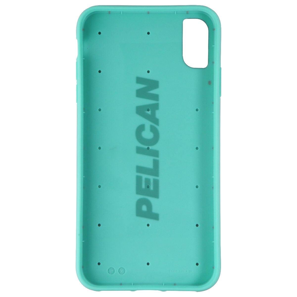 Alt View 1. Pelican - Protector Series Dual Layer Case for Apple iPhone Xs Max - Grey/Aqua.