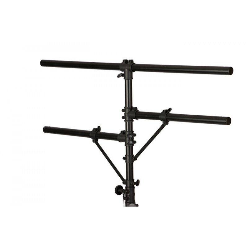Alt View 2. On Stage Stands - OnStage LS7920BLT Flat-Base Lighting Stand (LS 7920BLT) - Black.