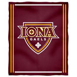 Vive La Fete - Iona University Gaels 36'' x 48'' Children's Mascot Plush Blanket - Multicolor
