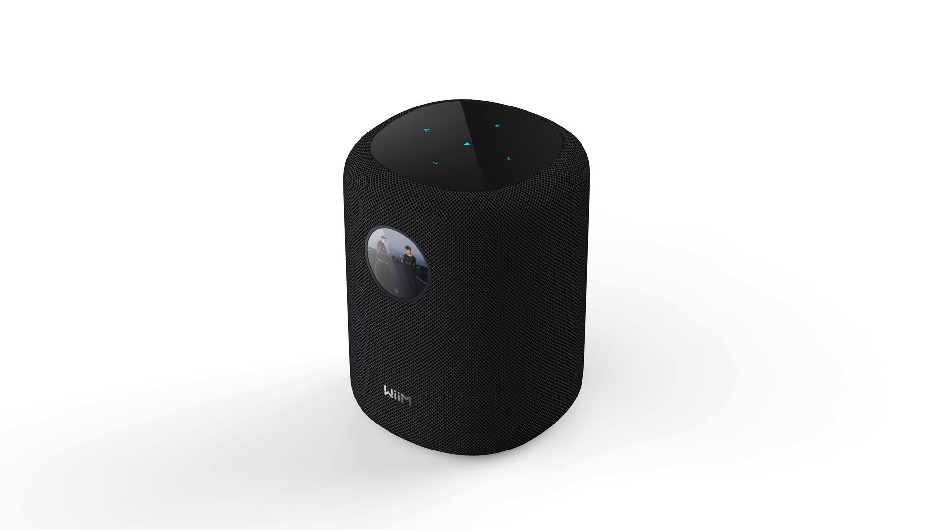 Alt View 15. WiiM - Sound Smart Speaker w/ 1.8″ Touch Display, Hi‑Res 24‑bit/192 kHz, AI RoomFit - Black.