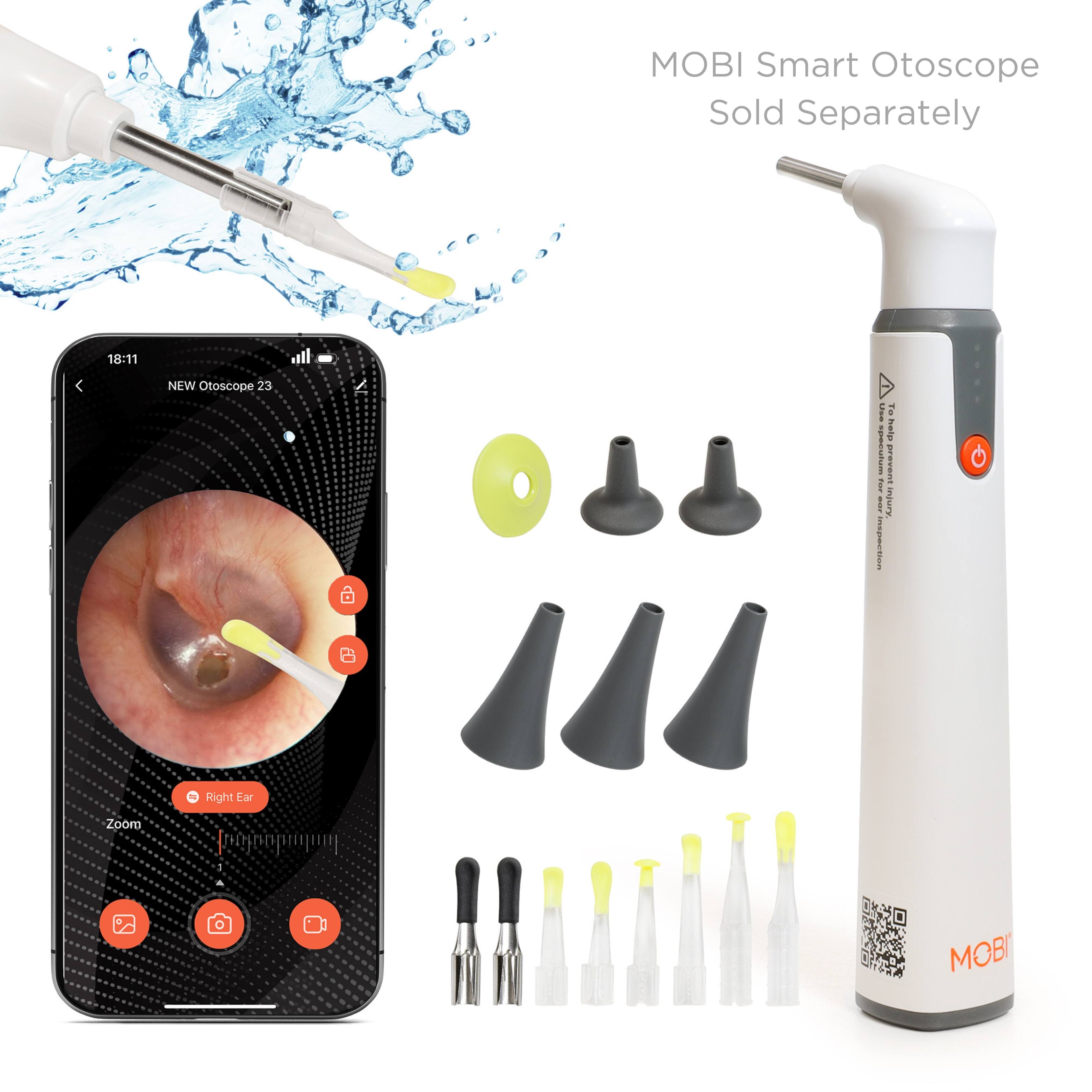 MOBI Smart Otoscope Sold Separately

18:11 NEW Otoscope 23

Right Ear

Zoom