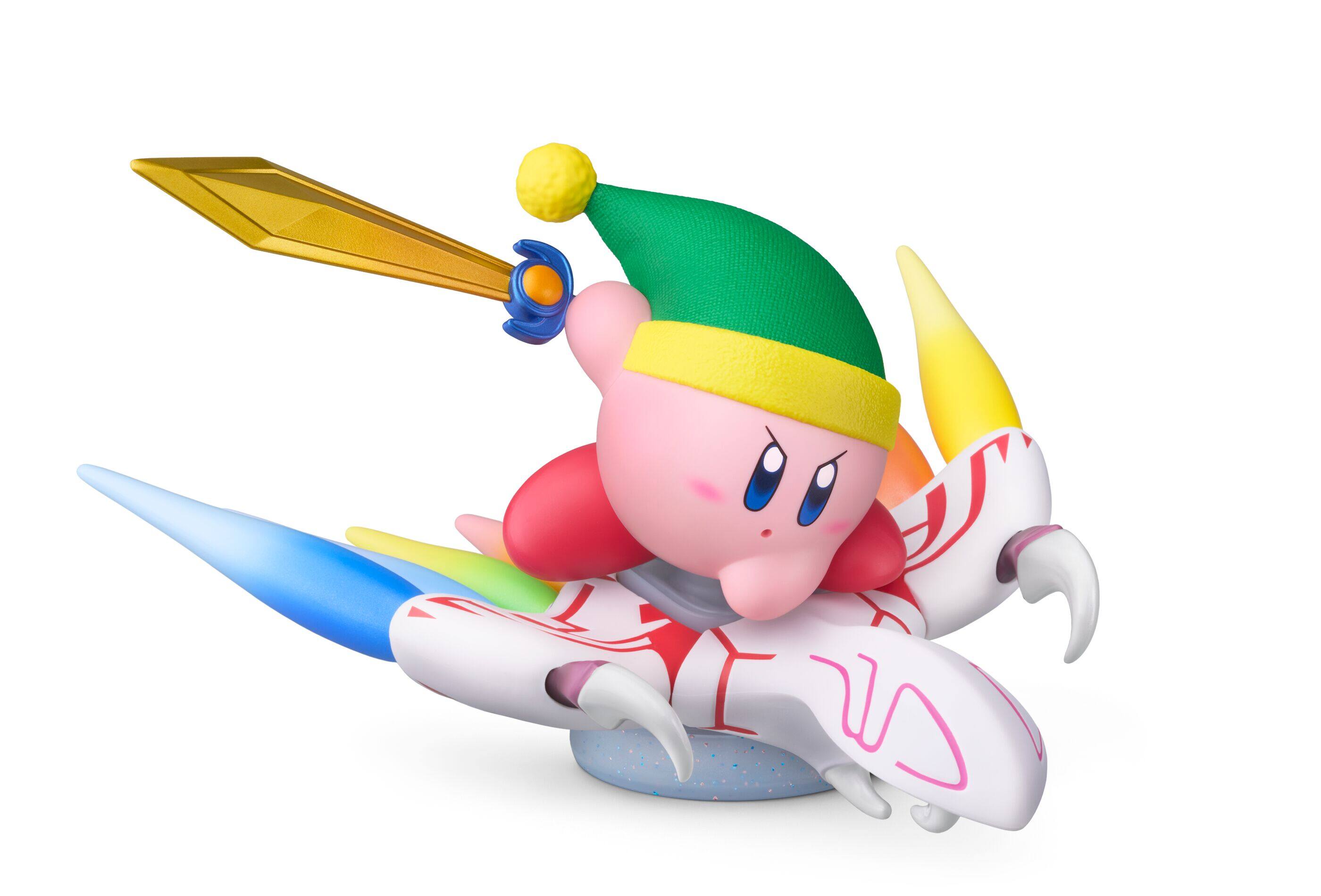 Alt View 1. Nintendo - amiibo - Sword Kirby & Dragoon - Kirby Air Riders Series - Multi.