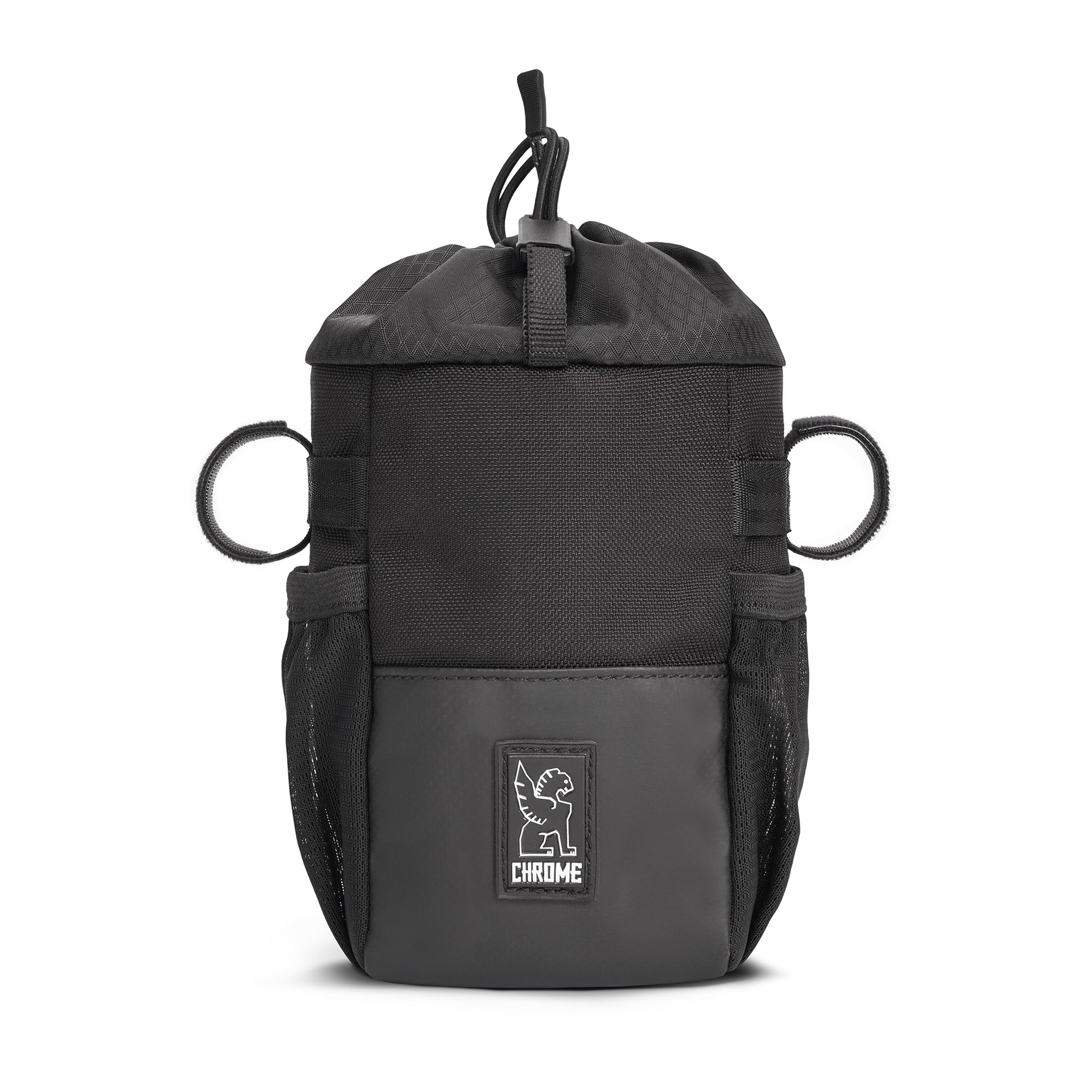 Front. Chrome Industries - Doubletrack Feed Bag - Black.