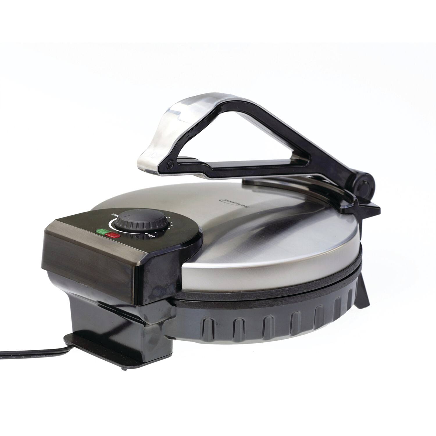 Alt View 5. Brentwood - Brentwood 10" Roti, Flatbread and Tortilla Maker - Silver.