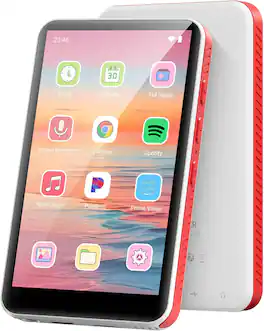 Vulpecula Spade - 192GB MP3 Player with Bluetooth and WiFi, Android 13.0, 4.0" HD MP3 & MP4 Players Touch Screen and Speaker, Preloaded Sp