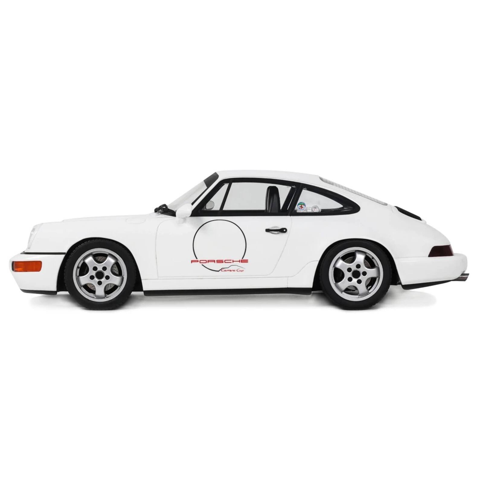 Alt View 3. GT Spirit - 1992 Porsche 911 (964) "Carrera Cup - USA Edition" White 1/18 Model Car by GT Spirit.