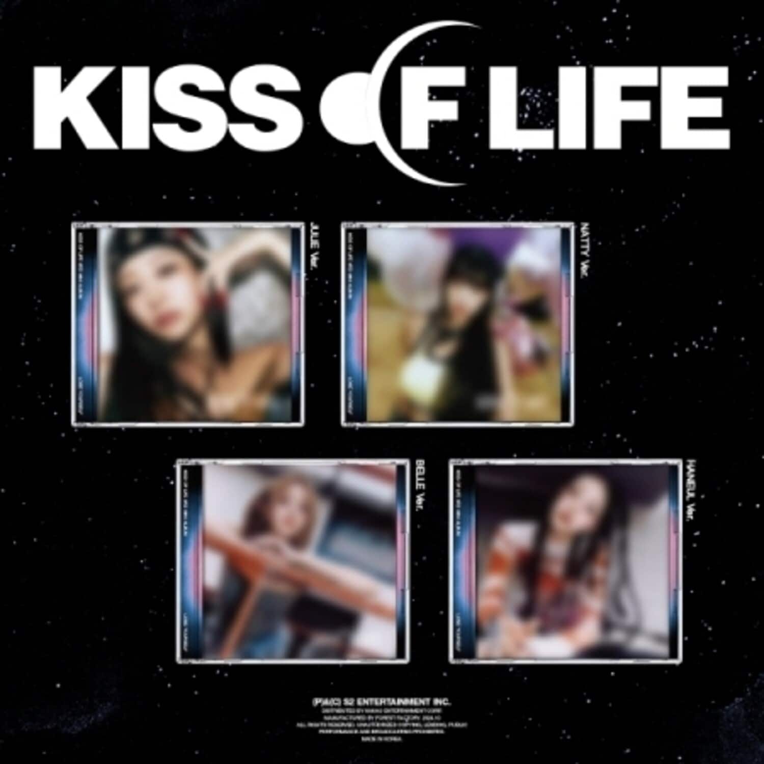 Kiss of Life - Love Yourself - Jewel Case - Random Cover - incl. 8pg Photobook, Photocard + Square - COMPACT DISCS [CD]