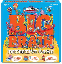 Funko - Cranium Big Brain Detective Game for 1-4 Players Ages 5 and Up