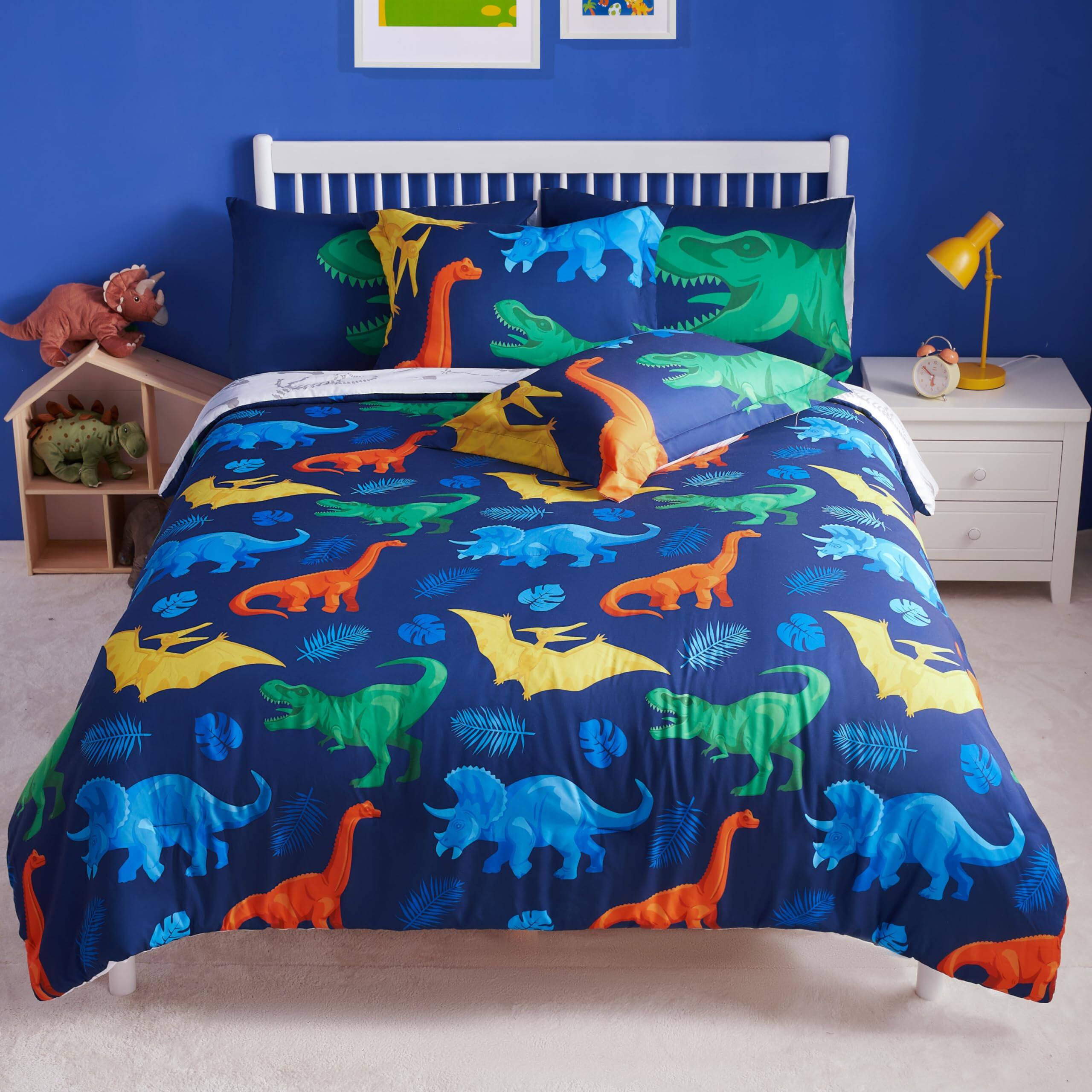 Dark Blue Dinosaur Full