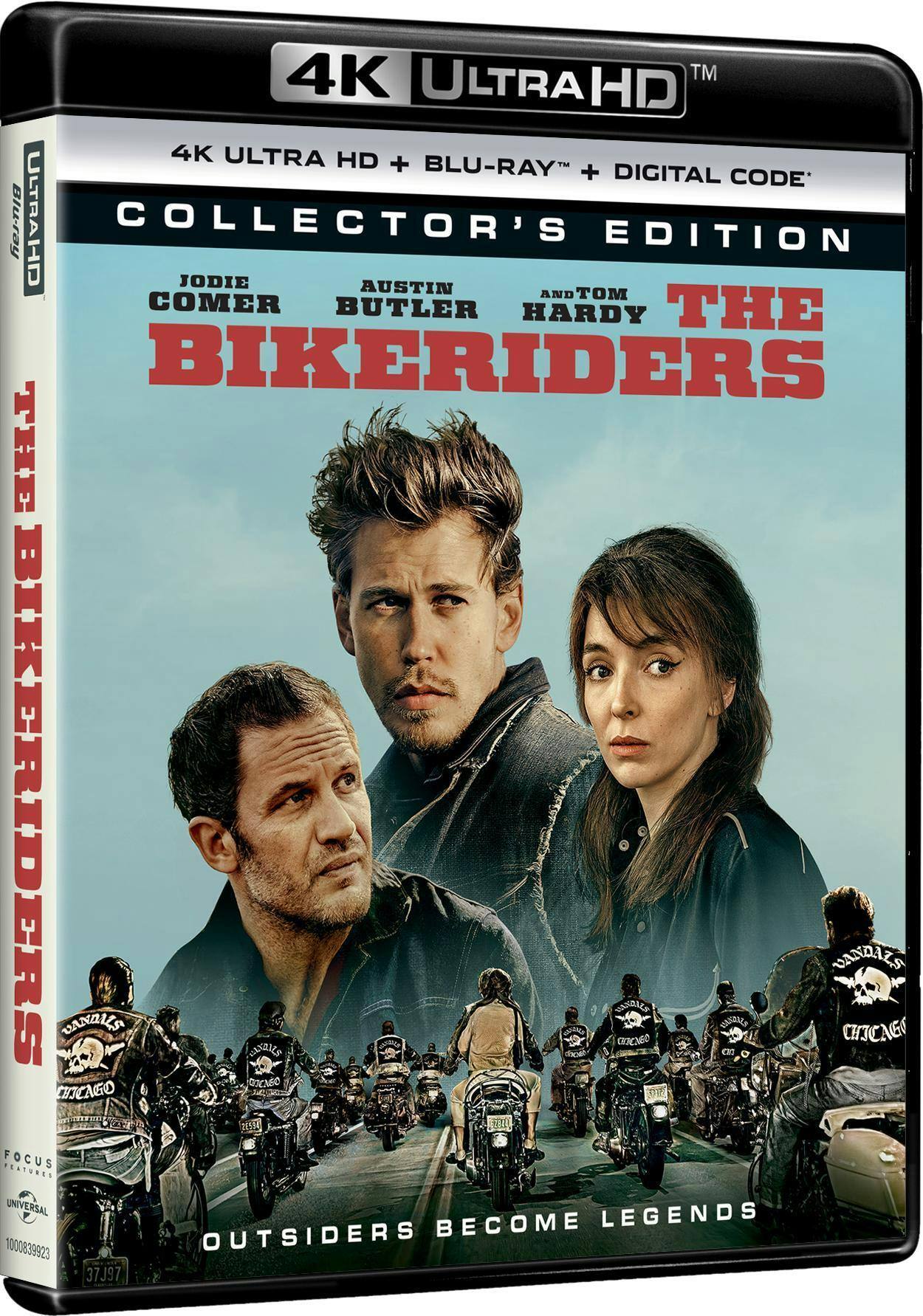 Angle. The Bikeriders   - 4K Blu-Ray.