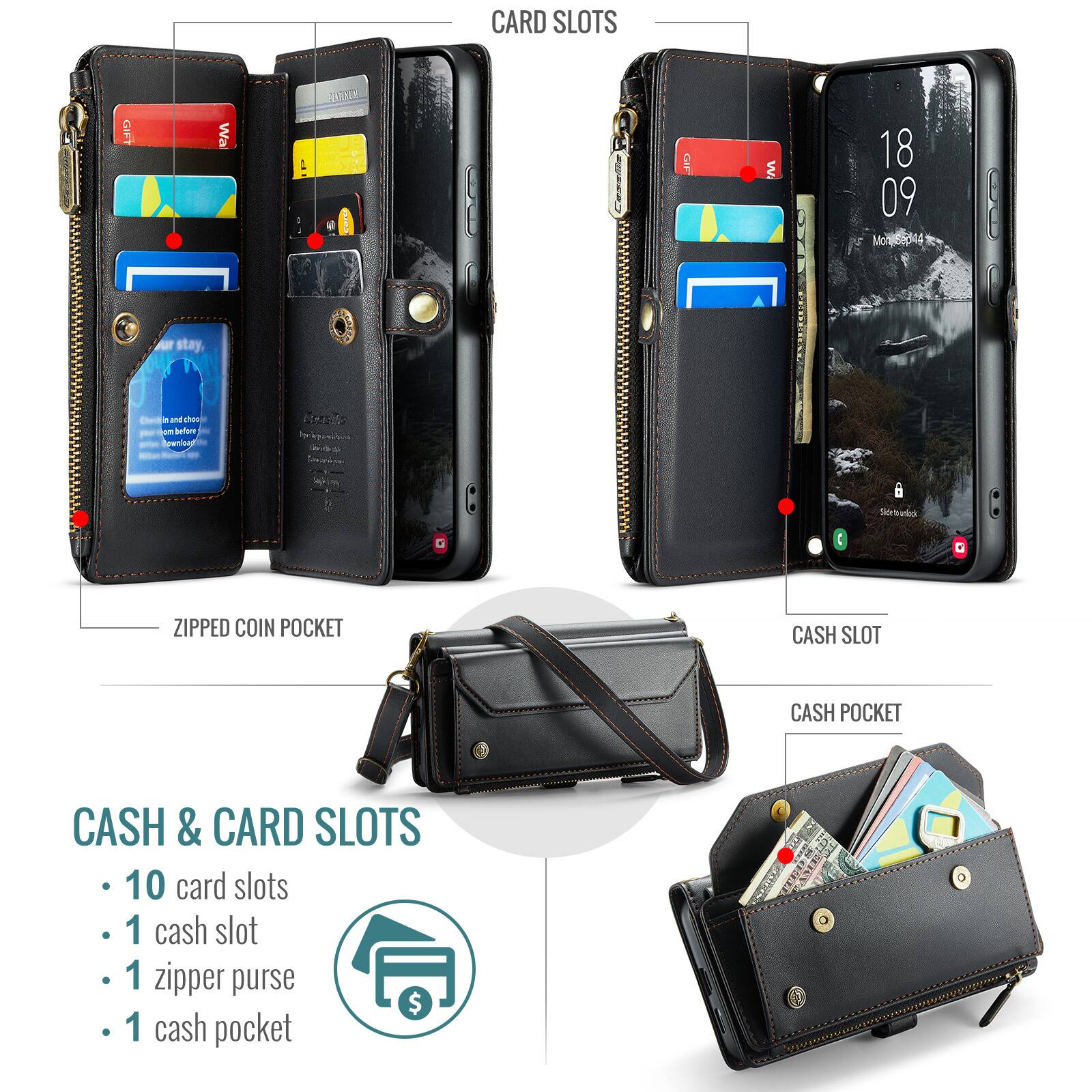 CARD SLOTS GIFT Wa 1 TSN Copalia i w 18 09 MoE6d44 Mot A stay, Choi 2 - a sam befor - penis Hass I - 1ns  ZIPPED COIN POCKET CASH SLOT CASH POCKET CASH & CARD SLOTS 10 card slots 1 cash slot 1 zipper purse $ 1 cash pocket