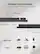 Multiple Ports Available
1x Standard HDMI
2x Full Featured Type C 3.1
1x 3.5mm Audio Jack
- Up/ +
- Menu
- Return/Power
- Down/-
3.5mm Audio Port
HDMI Port
TypeC 3.1 Port
HDMI Port
Type C
XBOX
PS4/5
Desktop PC
Switch
Laptop
Phone