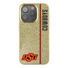 Keyscaper - NCAA - Oklahoma State Cowboys iPhone Bling Case - 15 - Gold