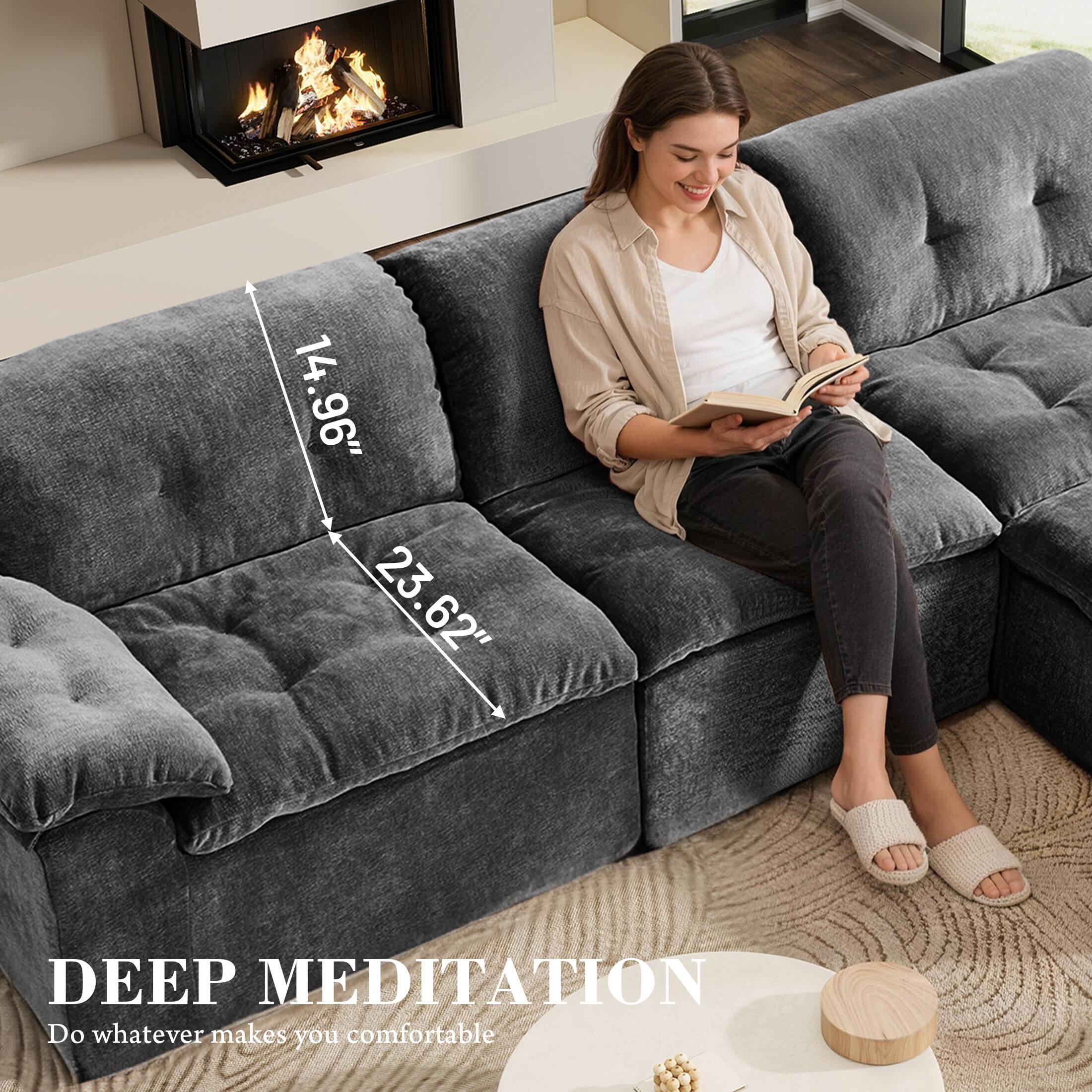 14.96" 23.62" 23 DEEP MEDITATION  
Do whatever makes you comfortable