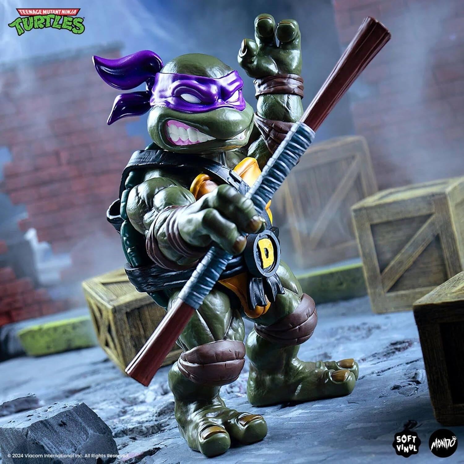 TEENAGE MUTANT NINJA TURTLES e 2024 Viacom International Inc. All Rights Reserved SOFT VINYL MONDO