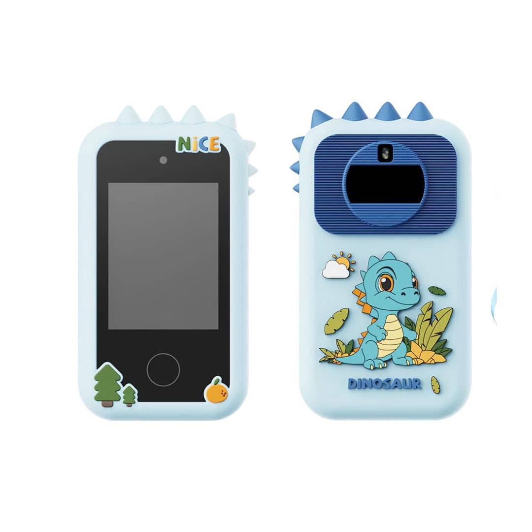 DirectDeals - Kids Toy Smartphone – Dual Camera Touchscreen Learning Phone - Blue
