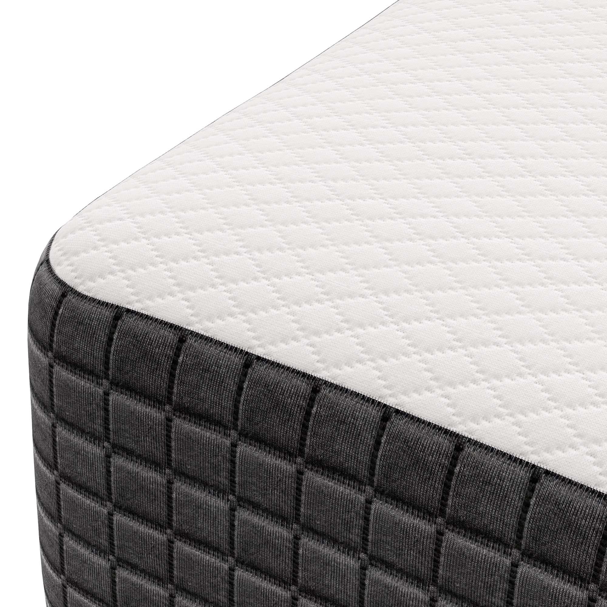 Alt View 8. Modway - Aveline 12" Memory Foam Twin Mattress by Modway - White.