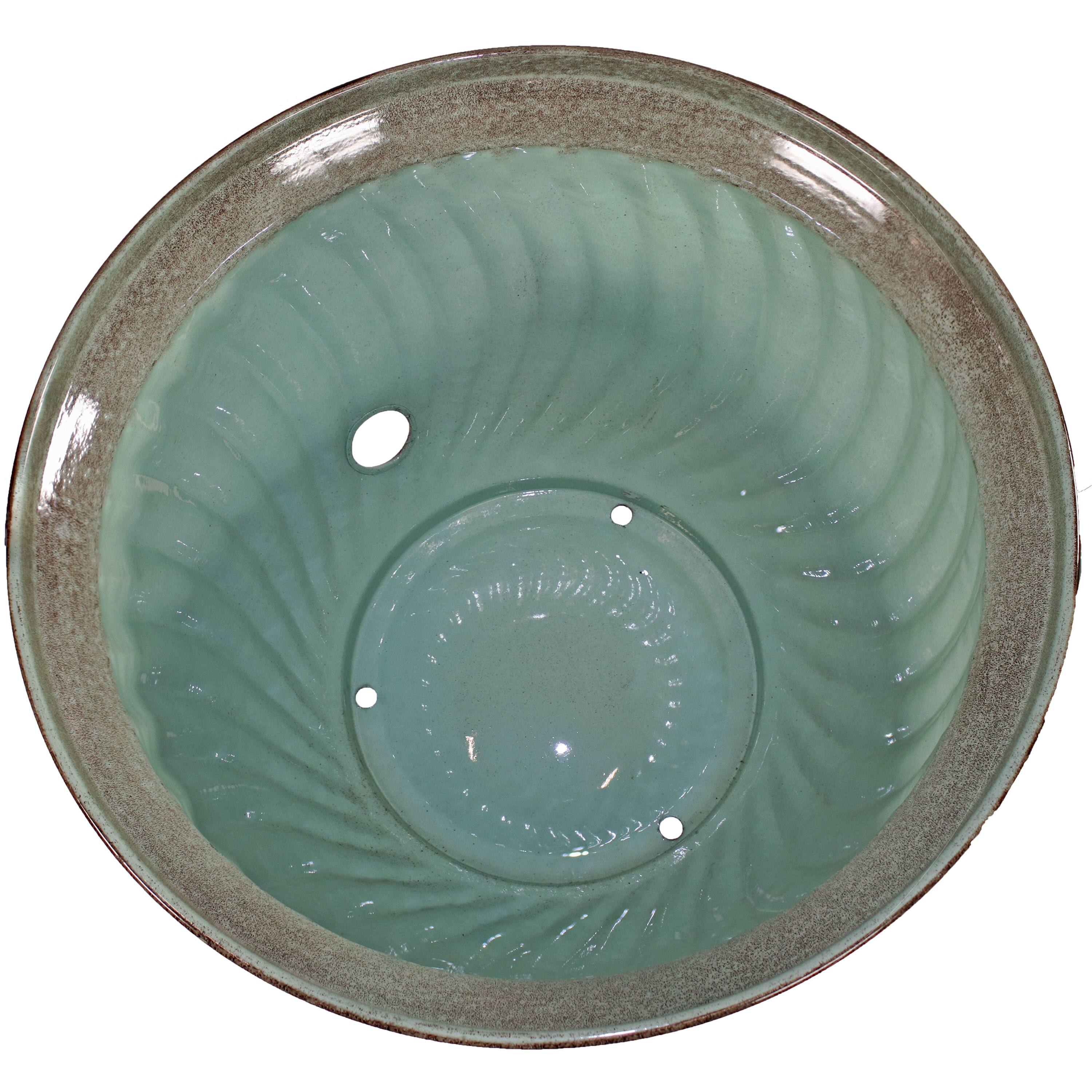 Alt View 8. Sunnydaze - Decorative Metal Garden Hose Holder - Sage Glaze.