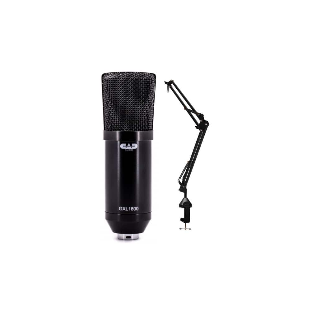CAD Audio - CAD GXL1800 Condenser Microphone with Desktop Microphone Stand