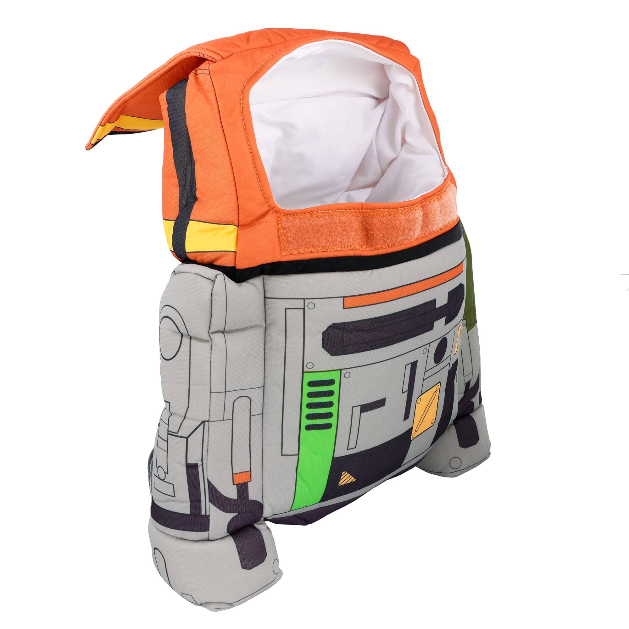 Alt View 4. Star Wars - Comic Images Star Wars Rebels Chopper Plush Backpack - Multi-Color.